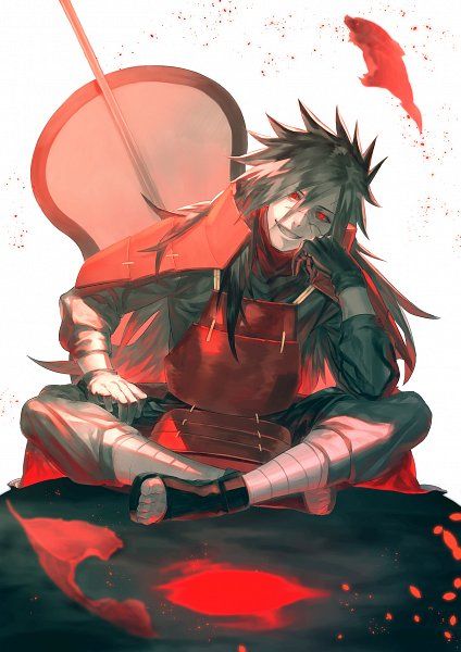 View full-size (1240x1754 1,157 kB.) Madara Uchiha, An Anime, Anime Character, Naruto, Red, Anime