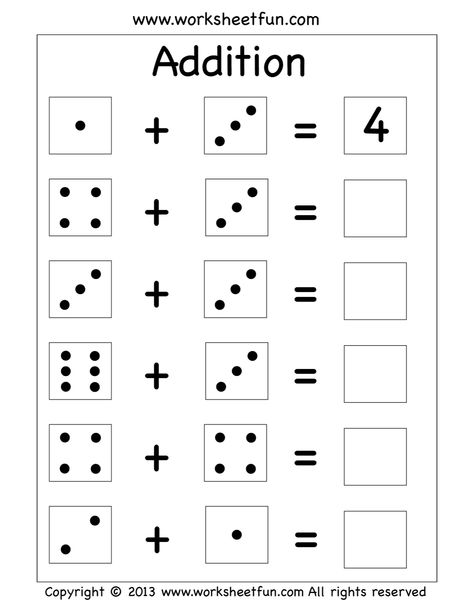 Addition worksheet Matematik Prasekolah, Kertas Kerja Prasekolah, Maternelle Grande Section, Kindergarten Addition Worksheets, Addition Kindergarten, Math Addition Worksheets, Preschool Math Worksheets, Free Preschool Worksheets, Free Kindergarten Worksheets