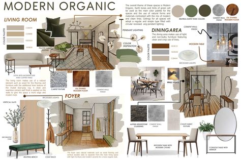 Interior Design Presentation Boards, Design De Configuration, Interior Presentation, Interior Design Portfolio Layout, Mood Board Interior, Interior Design Layout, Interior Design Student, Design Mood Board, Interior Architecture Drawing