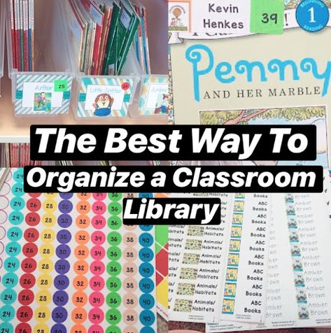 Labeling Classroom Library, 2nd Grade Classroom Library Set Up, Second Grade Classroom Library, Classroom Library Organization 2nd Grade, How To Organize Classroom Library, 1st Grade Classroom Library, First Grade Library, Class Library Organization, Organize Classroom Library