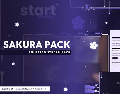 Check out new work on my @Behance profile: "Sakura Cherry Blossom Purple Animated Stream Pack" http://be.net/gallery/168559669/Sakura-Cherry-Blossom-Purple-Animated-Stream-Pack Animation Overlay, Purple Pastel, Sakura Cherry Blossom, New Work, Cherry Blossom, Printed Items, Blossom, Cherry, Pastel