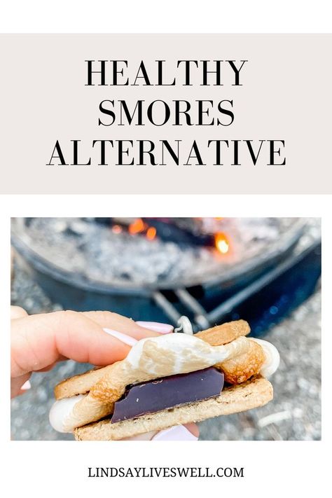 Healthy Smores Recipes Using Alternative Ingredients Smores Alternative, Healthy Camping Breakfast, Healthy Smores, Camping Meal Plan, Camping Smores, Camping Meal Planning, Camping Meal, Smores Dessert, Camping Menu