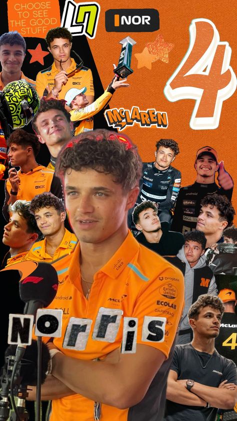 🧡🧡🧡 #ln #ln4 #lando #landonorris #norris #f1 #formula1 #automobilism #mclaren #4 #collage #shuffles #fyp F1 Art, Lando Norris, F1 Drivers, F 1, Formula One, Baby Fever, Funny People, Lany, Formula 1