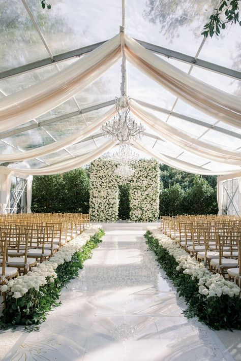 Luxury Tent Wedding, Tented Wedding Ceremony, Dream Altar, Luxury Backyard Wedding, Tent Wedding Ceremony, Event Halls, Wedding Venue Dallas, Austin Texas Wedding Venues, Luxury Outdoor Wedding