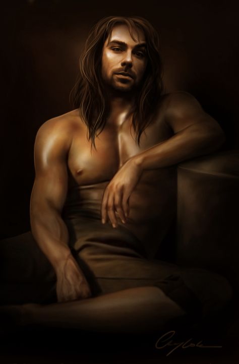 Kili by Aegileif on DeviantArt Kili Fanart, Kili Hobbit, Kili And Tauriel, Hobbit Art, Fili And Kili, Aiden Turner, Tauriel, Young Prince, Mermaids And Mermen