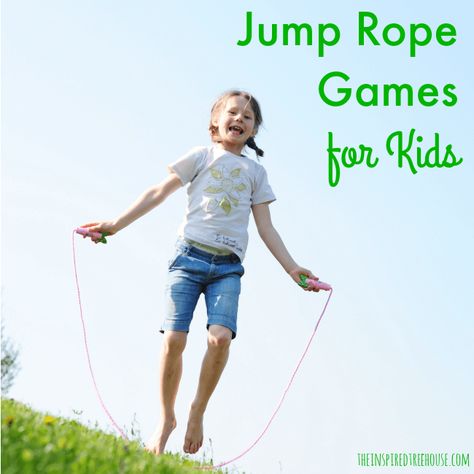 JUMP ROPE GAMES FOR KIDS Jump Rope Songs, Jump Rope Games, Relay Games For Kids, Jump Rope Challenge, Running Games, Relay Games, Crossfit Kids, Elementary Pe, Jump Rope Workout