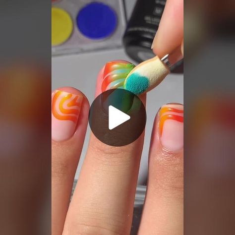 TikTok · Abe the Nail Babe Eyeshadow Nails Diy, Nail Spot, Matte Top Coat, First Then, Manicure Nails, Diy Nail Designs, Chic Nails, Nail Manicure, Diy Nails