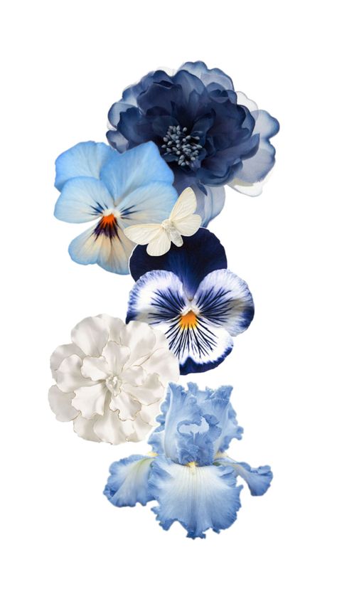 Icona Ios, Blue Flower Wallpaper, Cute Summer Wallpapers, Bow Wallpaper, Iphone Lockscreen Wallpaper, Whatsapp Wallpaper, Iphone Wallpaper Pattern, Cute Flower Wallpapers, Cute Wallpaper