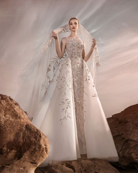 Zuhair Murad, Spring/Summer 2025 - Murad Brd Po - 28 Zuhair Murad 2023, Zuhair Murad Bridal, Stylish Wedding Dresses, Spring 2025, Princess Aesthetic, Bridal Fashion Week, Wedding Dress Trends, Couture Week, Zuhair Murad