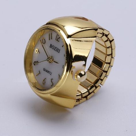 Gold White Background, Cute Watches, Digital Fashion, Antique Watches, Ring Watch, Watches Unique, Yellow Gold Engagement Rings, Virtual Closet, Student Gifts