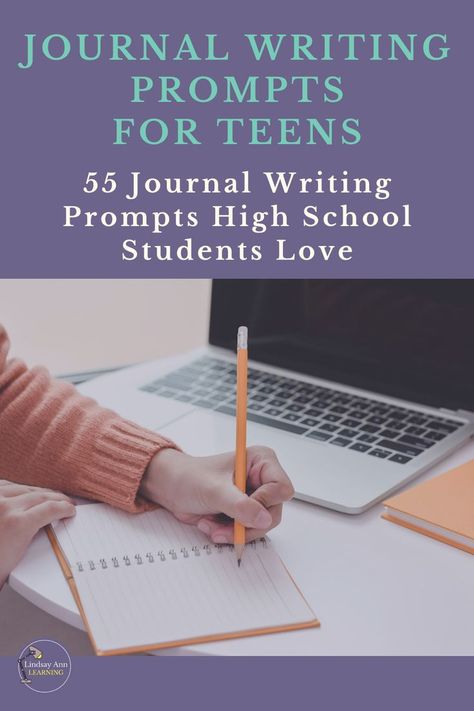 Writing Prompts High School, High School Journal, Homeschool Writing Prompts, Teaching Hacks, Free Writing Prompts, High School English Classroom, Journal Topics, High School Writing, School Journals