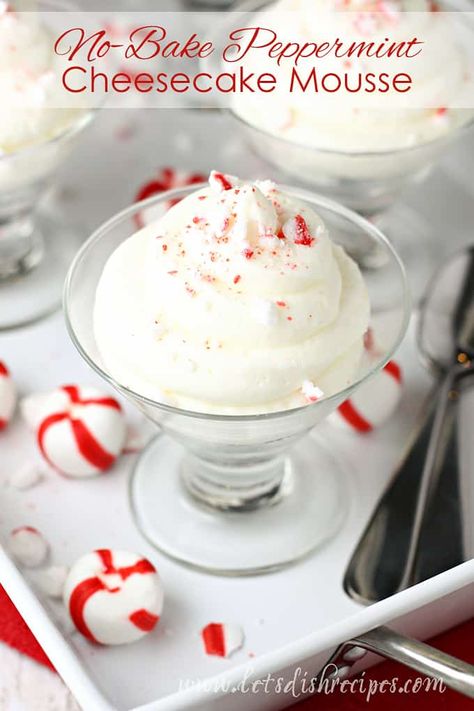 No Bake Peppermint Cheesecake Mousse Recipe: This easy no bake recipe is a perfect last minute dessert for the busy holiday season. With a chocolate crumb crust and a creamy peppermint cheesecake mousse filling, it’s sure to be a hit an any holiday celebration. #dessert #mousse #peppermint #nobake #recipes No Bake Peppermint Cheesecake, Chocolate Crumb Crust, Oreo Cookie Butter, Cheesecake Mousse Recipe, Hot Fudge Topping, Crumb Crust, Mousse Filling, Peppermint Recipes, Popular Desserts Recipes