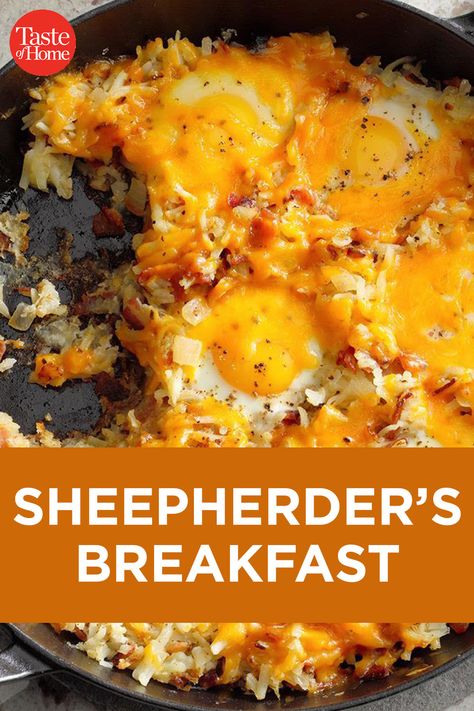 Breakfast Shepherd's Pie, Breakfast In Bethlehem Ideas, Bland Breakfast Ideas, Sheepherders Breakfast, Good Easy Breakfast Ideas, Sunday Morning Breakfast Ideas, Hearty Breakfast Ideas, Oregon Recipes, Hot Breakfast Ideas