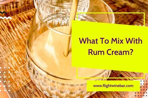 Rum Cream Recipe, Mocha Rum Cream Drinks, Rum Cream Drinks, Jamaican Rum Cream Recipe, Drinks Made With Rum, Rum Liquor, Rum Drinks Recipes, Mango Rum, Vanilla Rum