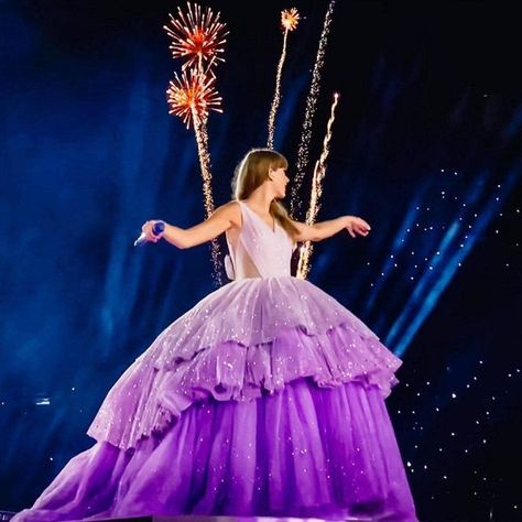 Speak Now, On Stage, Fireworks, Taylor Swift, Swift, Purple, Music