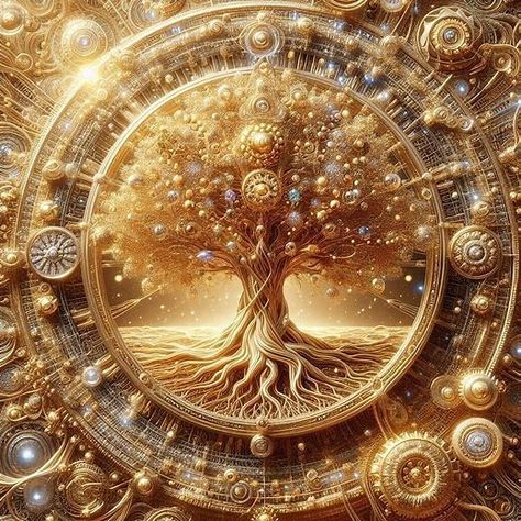 Magical Creatures Mythology, Steampunk Tree, Mystic Art, Gorgeous Images, Cosmic Art, Mystical Art, The Cosmos, Magical Creatures, Steam Punk