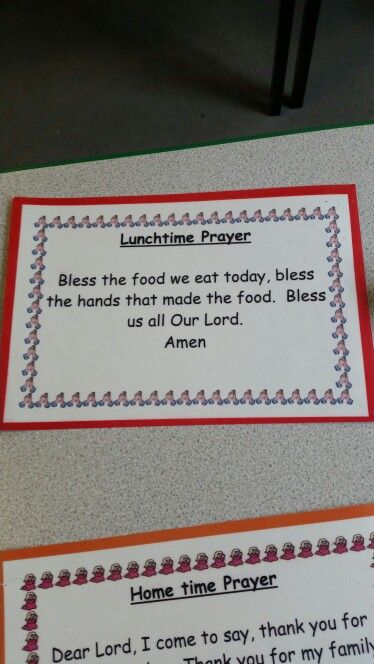 Lunch Prayer, Class Motto, Short Prayer, Simple Prayers, Bless The Food, Short Prayers, Lunch Break, Easy Lunches, Dear Lord