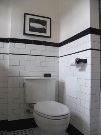 Finally, a Vintage-Looking 1930's Bathroom! - Under a Red Roof 1930’s Bathroom, 1930 Bathroom, 1930s Bathroom, Modern Farmhouse Bathroom, Room Tiles, Downstairs Bathroom, Vintage Bathrooms, Upstairs Bathrooms, Bathroom Redo