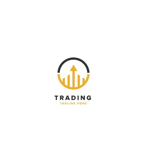 Trading logo finance and business logo w... | Premium Vector #Freepik #vector #financial-market #trading-graph #finance-graph #trading-chart Trade Logo Design Ideas, Stock Market Logo, Trading Logo Design, Forex Logo, Trading Company Logo, Chart Logo, Arrow Logo Design, Trading Graph, Gym Vector