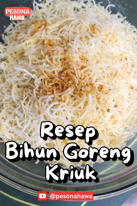 Bikin cemilan bihun goreng kering yuk. . Untuk lihat cara masaknya, klik linknya ya. Bihun Goreng