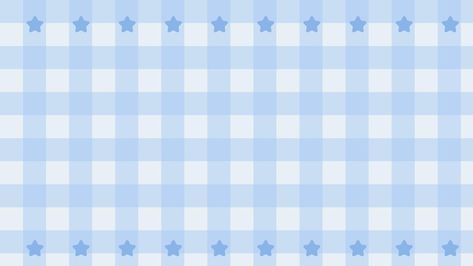 aesthetic pastel blue with star gingham, checkers, plaid, checkerboard wallpaper illustration, perfect for wallpaper, backdrop, postcard, background, banner Pastel Blue Banner Aesthetic, Pastel Blue Pc Wallpaper, Pastel Blue Background Landscape, Blue Plaid Aesthetic, Cute Blue Backgrounds Aesthetic, Pastel Blue Desktop Wallpaper, Aesthetic Bg Landscape, Blue Aesthetic Background Landscape, Blue Wallpaper Landscape