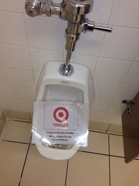 My call that Target is likely to experience a sell-off as a result of the bathroom policy is playing out.Target’s stock has declined 16% since the previous arti Reddit Funny, Uber Humor, Mixed Signals, Dump A Day, Funny Picture, Funny Fails, Funny Signs, A Sign, Funny People