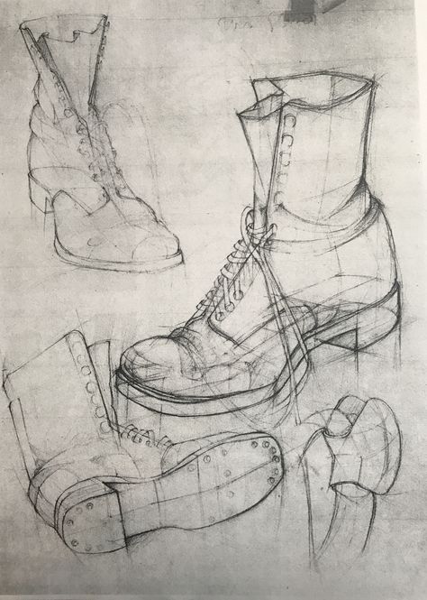 From Basic Principles of Design Manfred Maier Art Du Croquis, Structural Drawing, Object Drawing, Perspective Art, Shoes Drawing, Sketch Ideas, Arte Sketchbook, Pencil Art Drawings, Anatomy Art