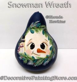 Paint A Snowman, Painting Gourds, Scarecrow Painting, Wreath Painting, Lightbulb Ornaments, Snowman Gourds, Barn Wood Art, Drawings To Trace, Whimsy Flowers