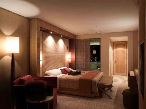 Ceiling Spotlights Ideas, Bedroom Spotlights, Small Room Lighting, Romantic Bedroom Lighting, Bedroom Design Luxury, Cozy Bedroom Lighting, Bedroom Lighting Ideas, Modern Bedroom Lighting, Cozy Bedroom Design