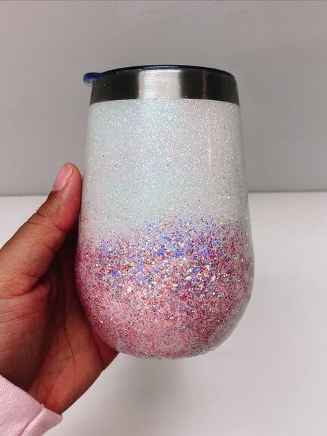 Custom Christmas Gifts, Customizable Glitter Tumblers, Holiday Gifts for kids Gifts for mom dad grandma grandpa Kids Gifts For Mom, Pink Glitter Tumbler, Glitter Wine, Custom Christmas Gifts, Glitter Tumblers, Custom Glitter, Glitter Ombre, Starbucks Tumbler, Pink Ombre