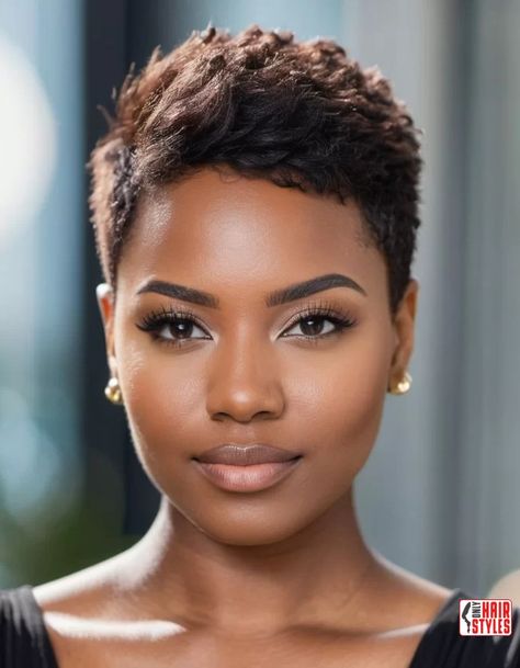 Pixie Haircut For Round Face, Natural Haircuts For Black Women, Mixed Hairstyles, Soft Butch, Haircut Options, Low Cut Hairstyles, Women With Round Faces, Natural Haircuts, Natural Hair Haircuts