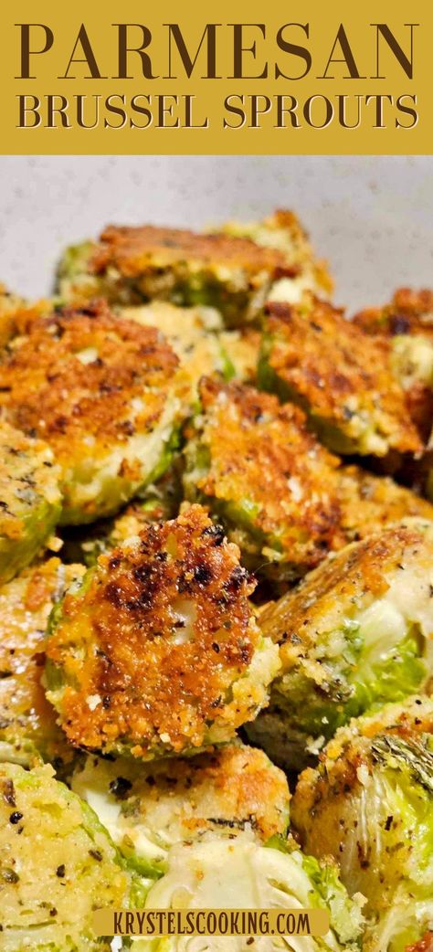 Looking for a delicious yet effortless way to impress your family? Look no further than my Parmesan Crusted Brussel Sprouts! They're crispy, mouth-watering, and ready in no time, perfect for those nights when you need a quick fix. Try out our recipe and see how easy it is to make a meal that will have everyone coming back for seconds! Roasted Parmesan Brussel Sprouts, Parmesan Crusted Brussel Sprouts, Crusted Brussel Sprouts, Parmesan Brussel Sprouts, Parmesan Brussels Sprouts, Crispy Brussel Sprouts, Steak Side Dishes, Vegetable Side Dish, Pork Dinner