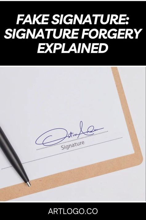 Understand the intricacies of signature forgery with our detailed guide on fake signatures. Learn about the methods used in signature forgery, the legal and ethical implications, and how to detect and prevent such fraudulent activities. Handlettering Inspiration, Financial Security, Signature Design, Wellness Design, Let It Be, Feelings