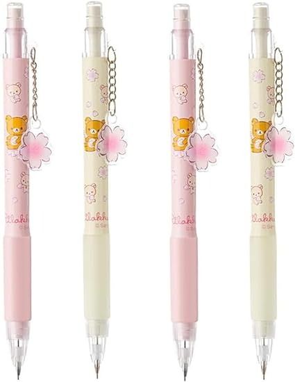 Mechanical Pen, Cherry Blossom Theme, Pen Writing, Kawaii Pens, School Tool, Writing Drawing, Animation Artwork, Drawing Sketching, Pastel Pencils