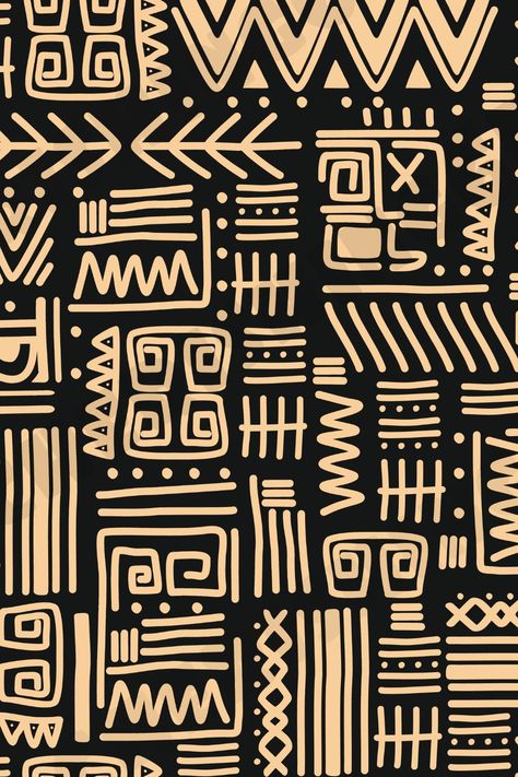 Add some tribal flair to your life with this stunning tribal seamless pattern. Featuring bold lines, geometric shapes, and earthy colors, this design is perfect for adding a touch of organic style to your home decor, wardrobe, or tech accessories. Whether you're looking for a unique statement piece or a stylish addition to your everyday essentials, this versatile tribal pattern is sure to impress. Afro Pattern Design, African Batik Pattern, Africa Pattern Design, Concealer Drugstore, Organic Shapes Pattern, Africa Pattern, Africa Art Design, African Pattern Design, Textile Prints Design