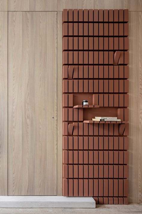 Tiny Entrances | Never Too Small Compact Apartment, Vstupná Hala, Window Blocks, Lavabo Design, White Storage Cabinets, Tile Covers, Tiny Apartment, Multifunctional Furniture, Wooden Cabinets