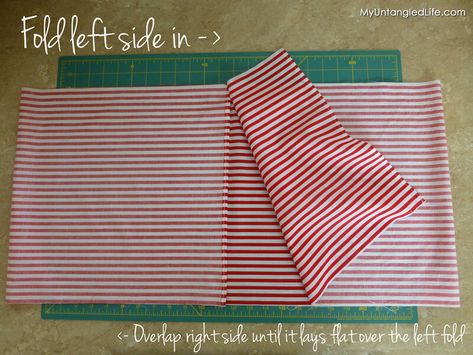 How to Make an Envelope Pillow Cover Envelope Pillow Cover, Make An Envelope, Folding Fabric, Pillow Covers Tutorial, Envelope Pillow, Diy Pillow, Diy Pillow Covers, Sew Simple, How To Make An Envelope