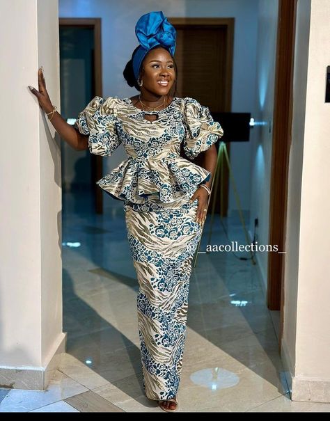 Gorgeous and fascinating styles for church and occasions. Volume 127. - Stylish Naija Styles For Brocade Material, Styles For Damask Material, Arewa Styles, Lace Material Styles, Damask Material, Brocade Styles, Ankara Inspiration, Church Dresses For Women, Ankara Styles For Women