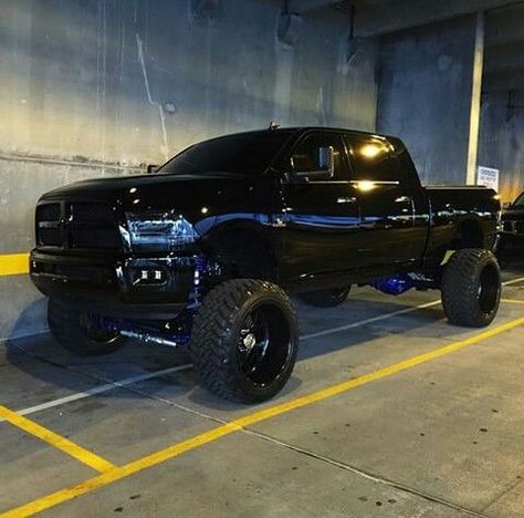 Dodge Rams on Pinterest | Dodge Ram Trucks, Ram Trucks and Dodge ... Trucks Gmc, Dodge Diesel, Cummins Trucks, Trucks Chevy, Black Truck, Dodge Cummins, Lifted Truck, Dodge Trucks Ram, Jacked Up Trucks