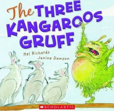 The Three Kangaroos Gruff Trickster Tales, Three Billy Goats Gruff, Stem Students, Billy Goats Gruff, Halloween Puzzles, Traditional Stories, Fallen Book, Book Stamp, Learn Music