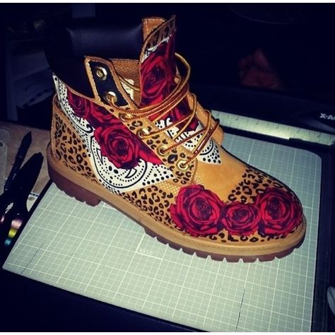 Painted Timberland Boots, Custom Timbs, Custom Timberlands, Custom Timberland Boots, Yellow Boots, Timberlands Shoes, Cute Boots, Hot Shoes, Diy Shoes