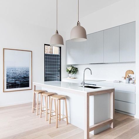 Kitchen with island bench