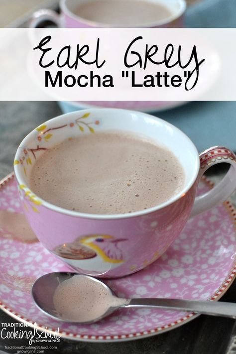 Early Grey Tea, Earl Gray Tea, Starbucks Tea, Early Grey, Coffee Mocha, Warm Drinks, Mocha Latte, Vanilla Syrup, Chocolate Recipe