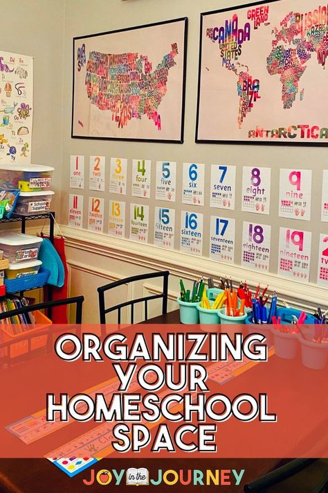 Come take a tour of our homeschool space and playroom! You'll find lots of homeschool organization and room set-up ideas. Playroom Homeschool Room, Homeschool Playroom, Homeschool Room Ideas, Homeschool Area, Homeschool Room Organization, Homeschool Space, Homeschool Crafts, Homeschool Room, Playroom Organization