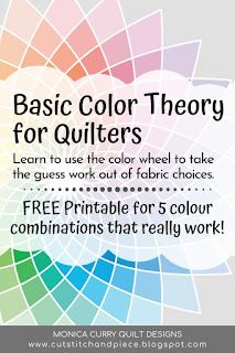 Color Theory for Quilters 5 Color Combinations, Colour Wheel Theory, Quilt Square Patterns, Quilt Binding, Quilt Design, Quilt Designs, Quilting Techniques, Color Studies, Rag Quilt