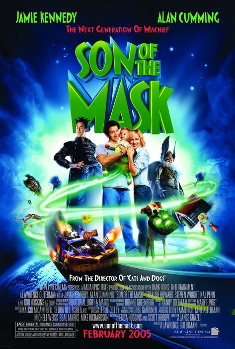 Son of the Mask (2005) Son Of The Mask, Traylor Howard, Bob Hoskins, Steven Wright, Movie Series, Light Magic, Film Art, Movie Posters Vintage, The Mask