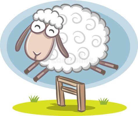 Jumping Sheep. Illustration of Sheep jumping over the fence , #Affiliate, #Sheep, #Jumping, #Illustration, #fence, #jumping #ad Sheep Jumping, Sheep Logo, Sheep Drawing, Sheep Cartoon, Sheep Illustration, Tracing Art, Funny Sheep, Sheep Crafts, Sheep Art