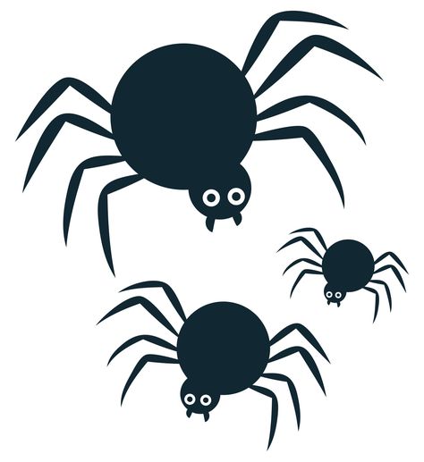 Halloween Spider Template Free Printable, Spider Template Free Printable, Spider Template, Spider Printable, Halloween Pumpkin Templates, Spider Pictures, Spider Coloring Page, Halloween Spider Decorations, Spider Decorations