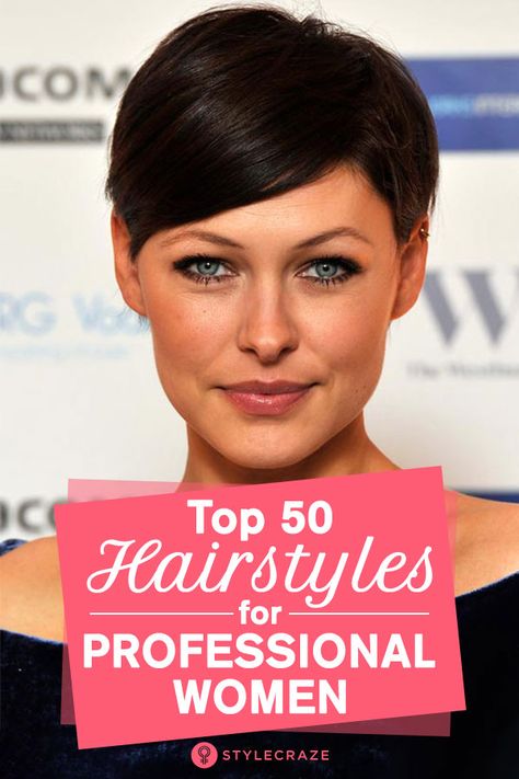 Top 50 Hairstyles For Professional Women Professional Short Hair Styles For Work, Business Haircut For Women, Haircuts For Professional Women, Female Chef Hairstyles, Professional Womens Hairstyles, Professional Haircuts For Work, Business Woman Haircut, Hairstyles For Professional Women, Business Professional Haircut For Women