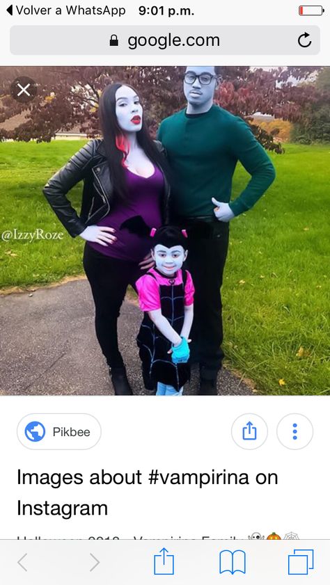 Vampirina family costumes Vampirina Halloween Costume, Vampirina Family Costume, Vampirina Costume, Vampirina Party, Spooky Outdoor Halloween Decor, Halloween Costumes For Family, Holloween Costume, Easy Halloween Decorations, Disney Halloween Costumes